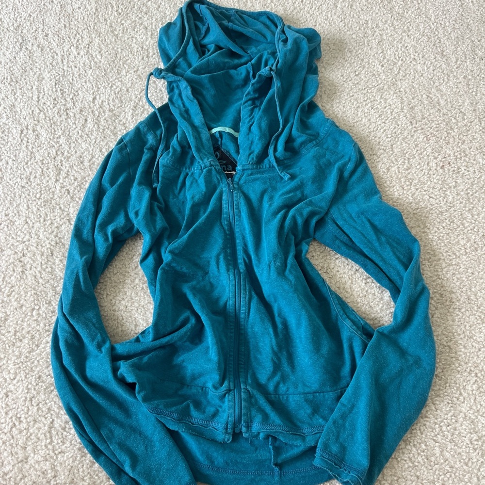 Prana Ocean Blue Hoodie